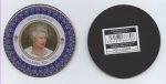 Souvenir OFFICIEL du JUBILEE de diamant de la Reine Elizabeth II : Grand MAGNET Rond N1