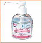BACTIMAINS GEL hydroalcoolique : Flacon Pompe Longue de 300 ml - Désinfectant, ANTIBACTÉRIEN